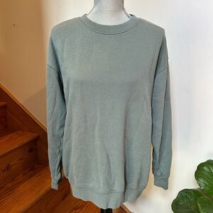 Aerie Crewneck Sweater in Sage